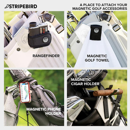 - Golf Steel Hub for Magnetic Accessories - Golf Bag Attachment for Magnetic Products - Easily Access Magnetic Golf Accessories from Your Golf Bag