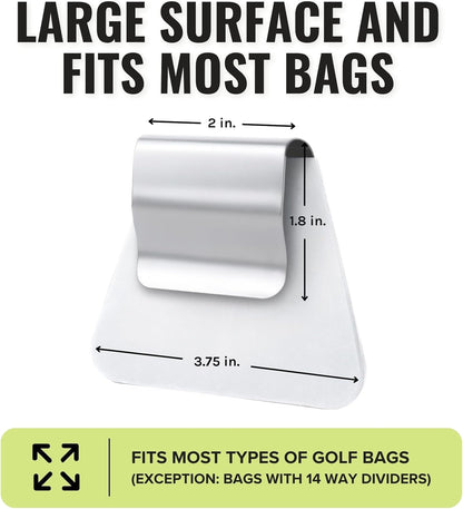 - Golf Steel Hub for Magnetic Accessories - Golf Bag Attachment for Magnetic Products - Easily Access Magnetic Golf Accessories from Your Golf Bag