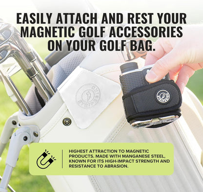 - Golf Steel Hub for Magnetic Accessories - Golf Bag Attachment for Magnetic Products - Easily Access Magnetic Golf Accessories from Your Golf Bag